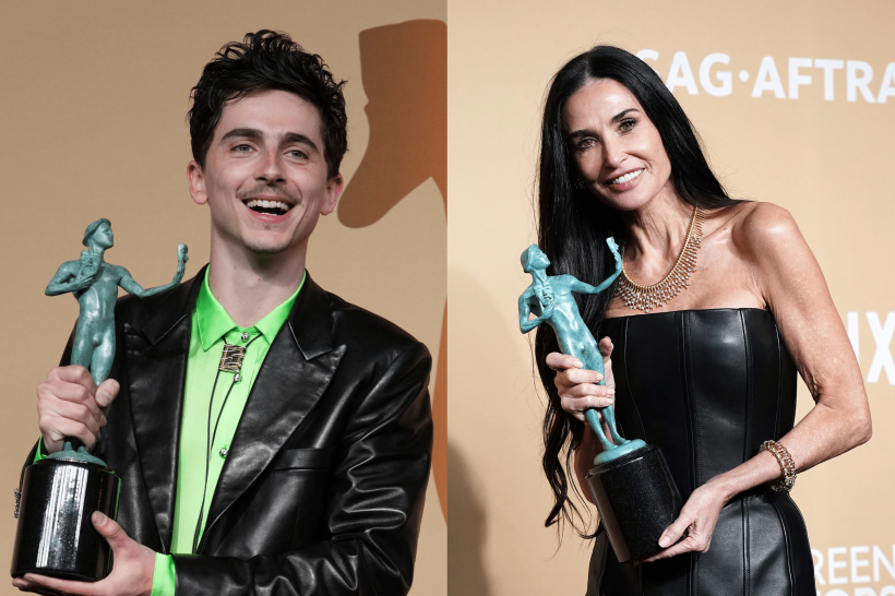 SAG Awards 2025: Timothée Chalamet, Demi Moore win top acting honors