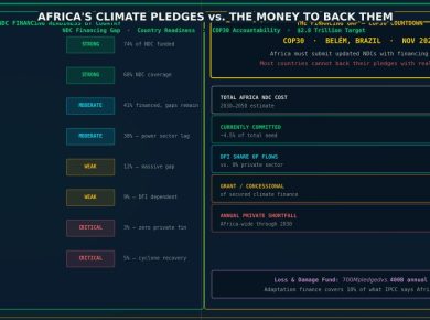 Africa's COP30 Countdown: Which Countries Have the Finance to Back Their Climate Pledges?