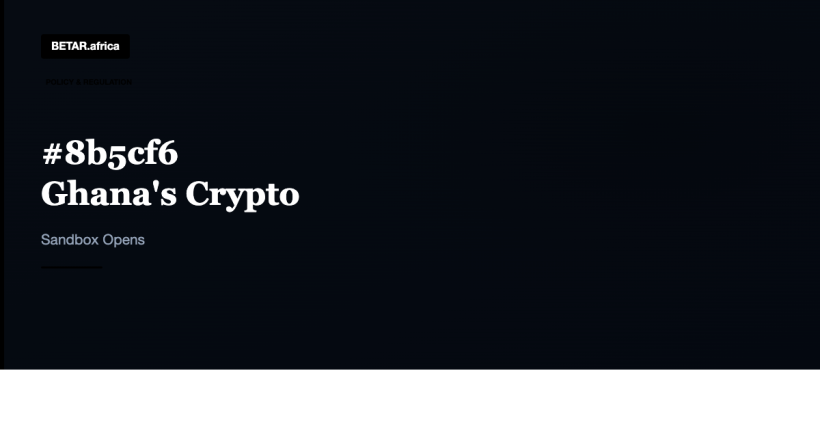 Ghana's VASP Sandbox: 11 Firms Approved, Crypto Regulation Framework Takes Shape
